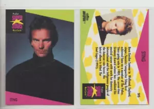 STING 1991 PROSET SUPERSTAR MUSIC CARDS # 164 - Picture 1 of 1