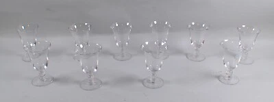 Lote de 10 vasos de jugo de vidrio Imperial CANDLEWICK-3400 Foto 1 de 4