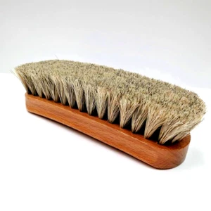 Four Season Professional Shine Boots & Shoes Brush Buffer Light Horse Hair 8" - Picture 1 of 9