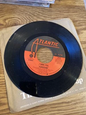 Foreigner - Cold as Ice /I Need you 7" 1977 Atlantic 3410 - Image 1 of 2