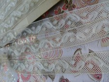 . 75" wide Fine French Antique Lace Val Trim 5+ yards