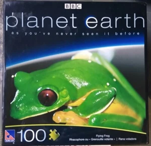 BBC Planet Earth 100 Piece Puzzle Flying Frog Brand New! - Picture 1 of 2