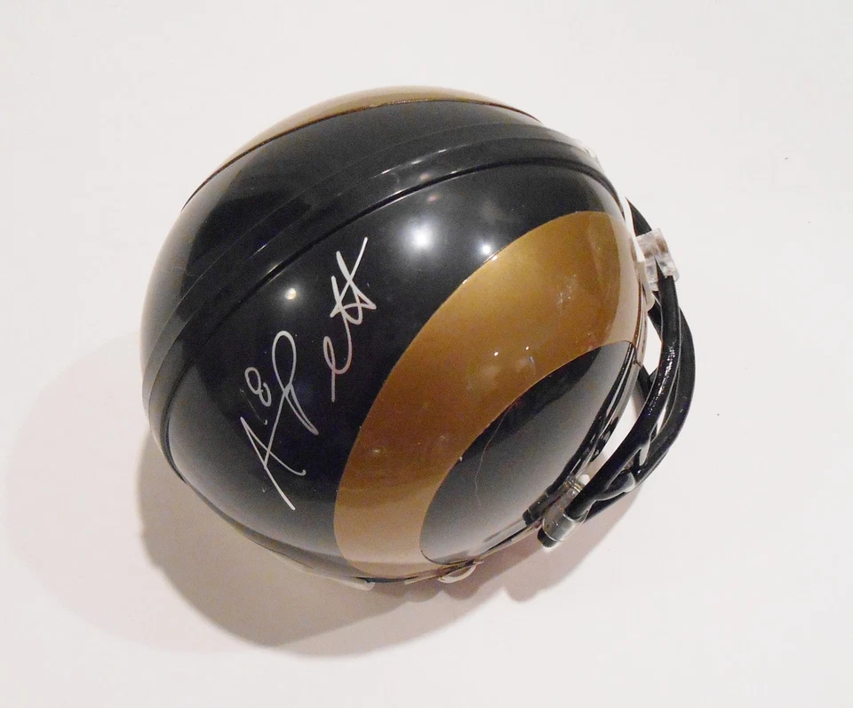 Austin Pettis Signed Mini Helmet w/COA St. Louis Rams Football - Image 1 of 1