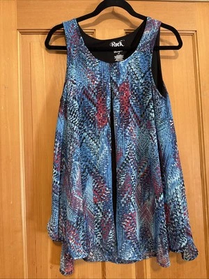 Camiseta sin mangas Wrangler Rock 47 mediana para mujer Foto 1 de 4