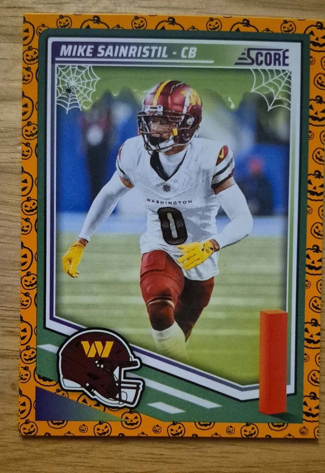 2025 Score - Mike Sainristil #294 Pumpkin - Image 1 of 1