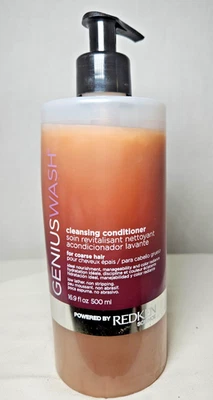 Acondicionador limpiador Redken Genius Wash para cabello grueso (16,9 oz) Foto 1 de 2