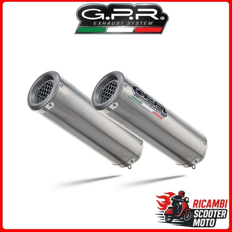 COPPIA TERMINALI CON RACCORDI DUCATI 996 -S -SPS 1998-2001 M3 Titanium Natural D Foto 1 de 1