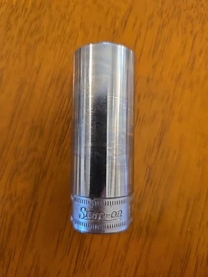 Vintage Snap On 3/8" Drive 19mm  6pt Metric Deep Socket SFSM19 Preowned - Image 1 of 4