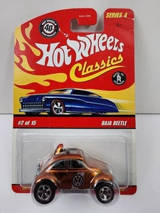 HOT WHEELS CLASSICS 40th ANNIVERSARY #2 OF 15 BAJA BEETLE HOT orange / A21 - Picture 1 of 4