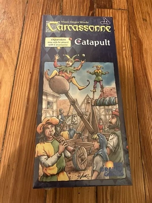 Carcassonne Board Game Catapult Expansion Rio Grande Games New Sealed - Image 1 of 4