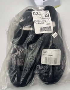 NEW Lands End Womens All Weather Black Suede Slip On Loafers Shoes Size 7 459832 - Picture 1 of 5