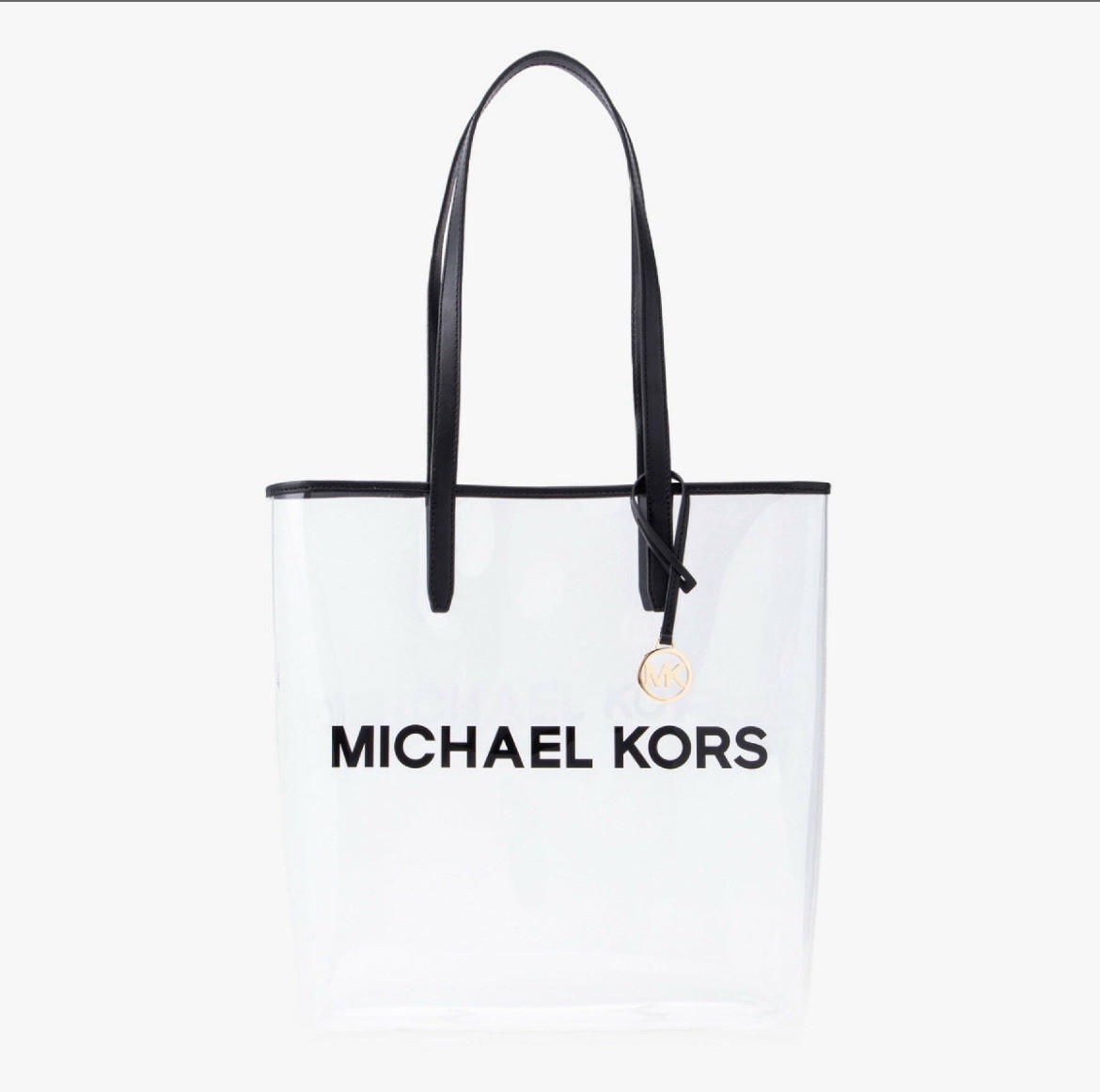 MICHAEL KORS クリアかごバッグ The Michael Large Clear Vinyl Tote Bag | Michael Kors [US]