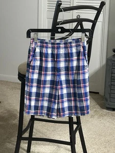 Boys Plaid Shorts Size 7 - Picture 1 of 3