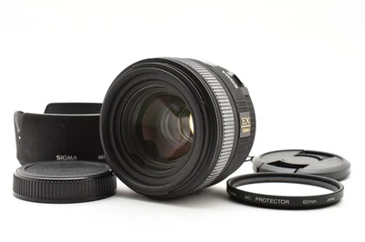 Sigma EX DC 30mm f/1.4 HSM AF Lens  [Opt Near MINT] w/ Hood Filter From JAPAN - Image 1 of 4