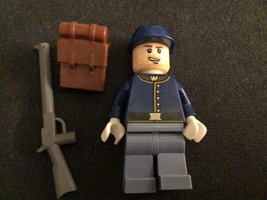 Lego Cavalry Soldier #2 With Backpack (tlr021) Minifigures The Lone Ranger 79106 - Picture 1 of 2