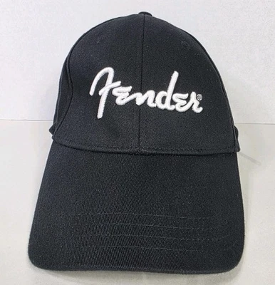Guitarras Fender Genuinas Sombrero/Gorra Original Logo Bordado L/XL Elástico - NEGRO  Foto 1 de 4