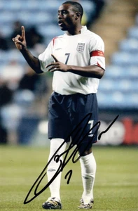 ENGLAND, WEST HAM & ASTON VILLA: NIGEL REO-COKER SIGNED 6x4 ACTION PHOTO+COA - Bild 1 von 1