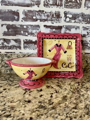 Certified International Coco Plate And Bowl Stephanie Stouffer Foto 1 de 4