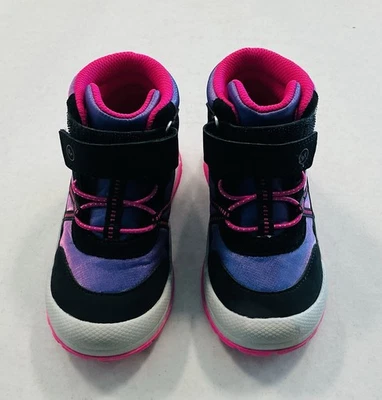 Zapatillas Tenis Stride Rite High Top Rosa y Púrpura Niños Talla 9 Foto 1 de 4