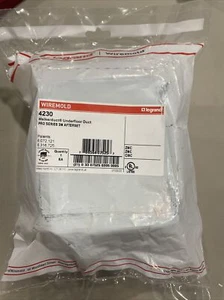 Legrand Wiremold  4230 Waikerduct  ￼Underfloor Duct Pro Series 3in Afterset - Picture 1 of 1