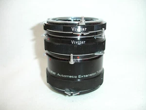 VIVITAR Verlängerungsrohr Set AT-3 36mm, 20mm, 12mm für NIKON F Mount ( non AI ) - Bild 1 von 10