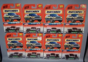 LOT of (8X) “MATCHBOX” MB-31 ’57 CHEVY BEL AIR *FOR CUSTOMS & PROMO USE* CARDED - Picture 1 of 7