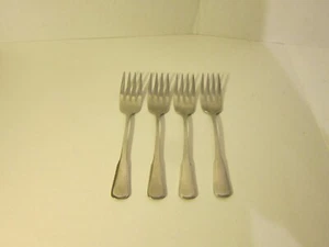 Oneida YORKTOWN Stainless, S.S.S. Satin - Set of 4 Salad Forks 6 1/4" #T31 - Picture 1 of 3