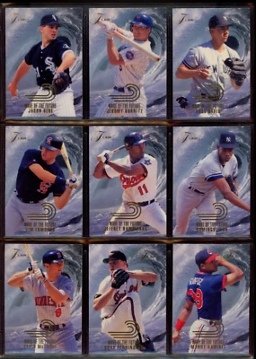 1993 Fleer Flair Baseball, Wave of the Future inserts, NM/M, U-PICK, RB6 - Image 1 of 2
