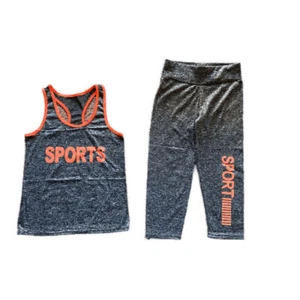 Bered Assorted Women's 2-Pc Workout Outfits, Seamless Leggings & Crop Top Sets - Picture 1 of 95