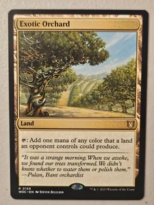 MTG l Exotic Orchard | Rare | (NM) WOC #159 - Picture 1 of 1