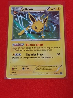 Jolteon | 26/98 | Ancient Origins | HOLO | Pokemon Card - image 1 of 4
