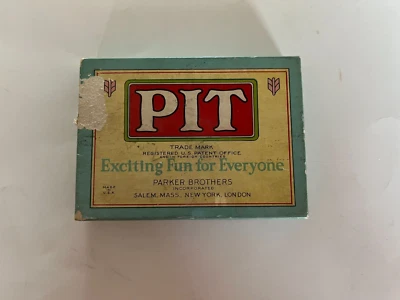 Vintage 1919 Parker Brother PIT Card Game, Complete in box - Image 1 of 4