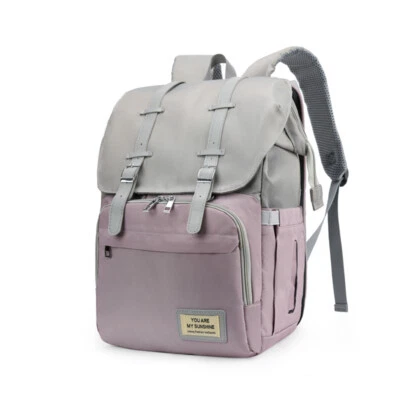 Bolsa de pañales Mochila de viaje Plegable Cama de bebé Cambiador Estación Bolsa de mamá Foto 1 de 4