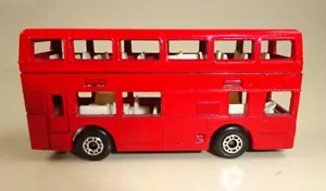 Matchbox Superfast 17C Londin Bus Vorserienmodell in rot Metallbodenplatte "35" - Bild 1 von 8