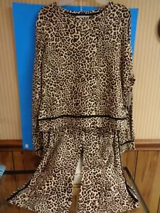 SOPHIA Intimates by Sophia Vergara, bottom M 8-10, top S 4-6, cheetah print, NWT - Picture 1 of 9