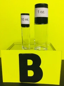 "B" Cologne Oils, 10 ml. Roll on Bottles, Muslim Oils, Buy 3, Get 1 Free - Picture 1 of 3
