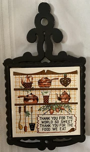Appendiabiti da parete senza marchio decorazione casale cucina vintage ghisa metallo - Foto 1 di 7