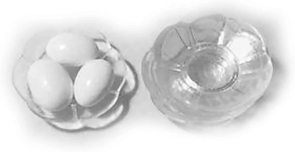 144 Plato Plástico Almendra Caramelo Soporte Favor Boda 1.75" Foto 1 de 1