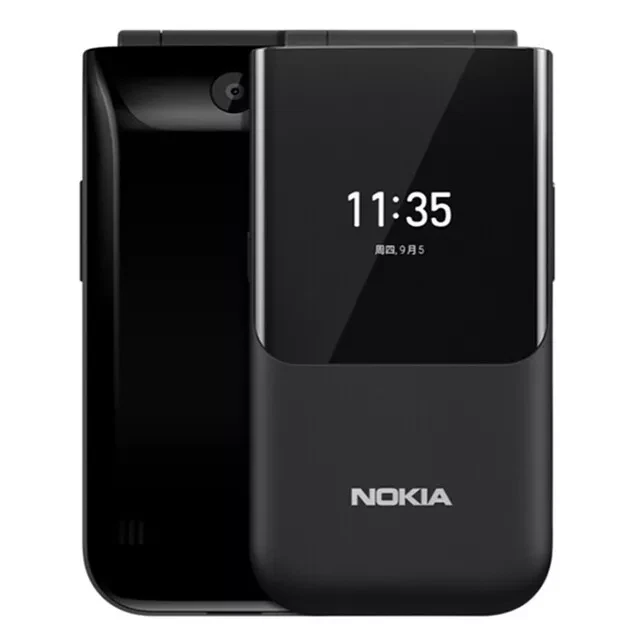 Nokia 2720 Flip - 4 GB - Black (Unlocked)