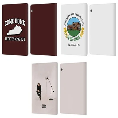 OFFICIAL JACK HARLOW GRAPHICS LEATHER BOOK WALLET CASE FOR HUAWEI XIAOMI TABLET - Image 1 of 4