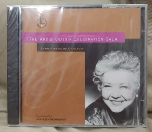 NEW! SEALED! CD 1996 THE ARDIS KRAINIK CELEBRATION GALA / LYRIC OPERA OF CHICAGO - Imagen 1 de 2