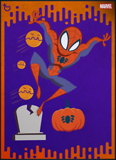 Spidey Halloween Orange Spider-Man -  Topps Marvel Collect Digital card