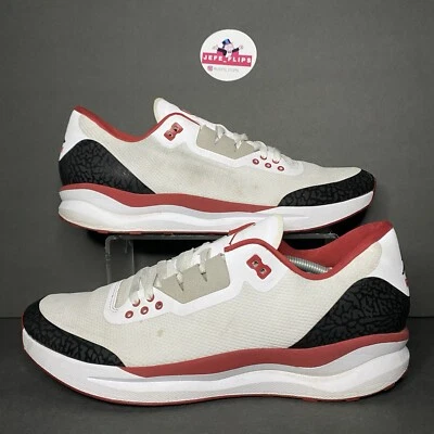 JORDAN OKLAHOMA SOONERS TRAINER RUNNING SHOES TEAM ISSUED Promo - Sz 15 - Image 1 of 4