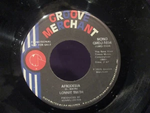 PROMO Lonnie Smith 'Afrodesia' 45 STEREO/MONO - Picture 1 of 2