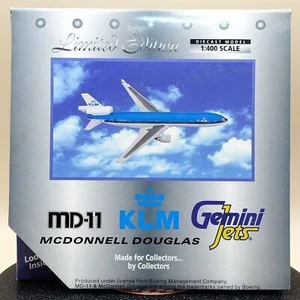 Gemini Jets 1/400 McDonnell Douglas MD-11 KLM PH-KCE GJKLM188 white diecast - Picture 1 of 18