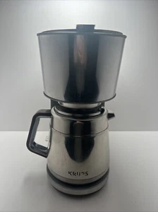 KRUPS KT600 Silver Collection Stainless Chrome Coffee Maker 10cup Thermal Carafe - Picture 1 of 9
