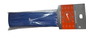 Vintage Nike Swoosh Blue White Sweatbands Training Unisex Headband One Size NEW - Picture 1 of 2