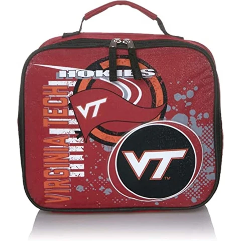 Licensed NCAA "Accelerator" Insulated Lunch Bag (Virginia Tech Hokies) Cover