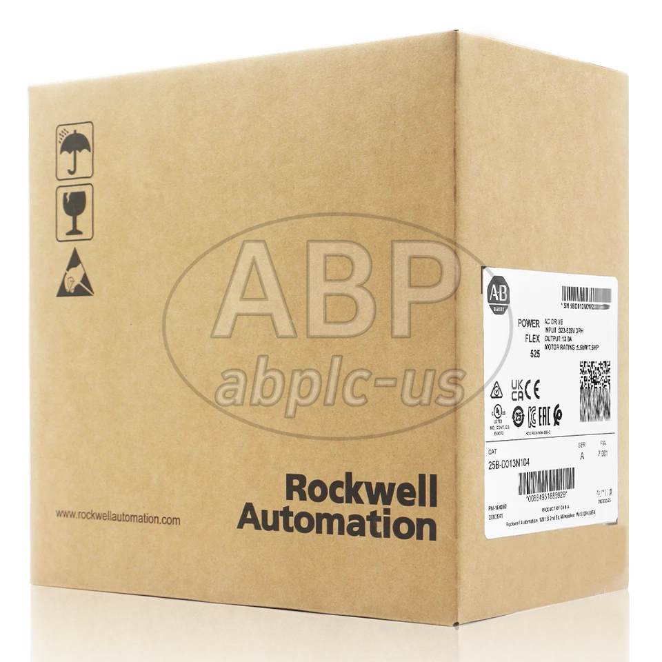 New Allen-Bradley 25B-D013N104 PowerFlex 525 5.5kW (7.5Hp) AC Drive - Image 1 of 4