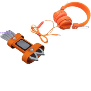 Anime SHAMAN KING Yoh Asakura Hand Armor Weapons Earphone Headset Cosplay Props - Picture 1 of 8